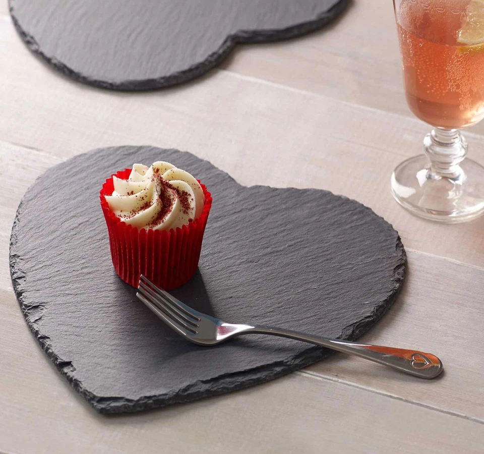 Slate Coasters Square Round Placemat Platter Heart Wholesale Engraving Blanks - Image 3 of 4