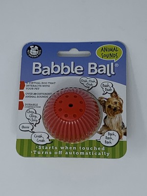 babble ball for dogs