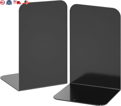 2pcsMetal Book Ends Book Ends Decorative Bookends Book Ends for Shelves Book Hol