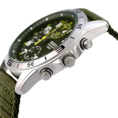 Seiko Solar Chronograph Chronograph Seiko Military Verde Seiko