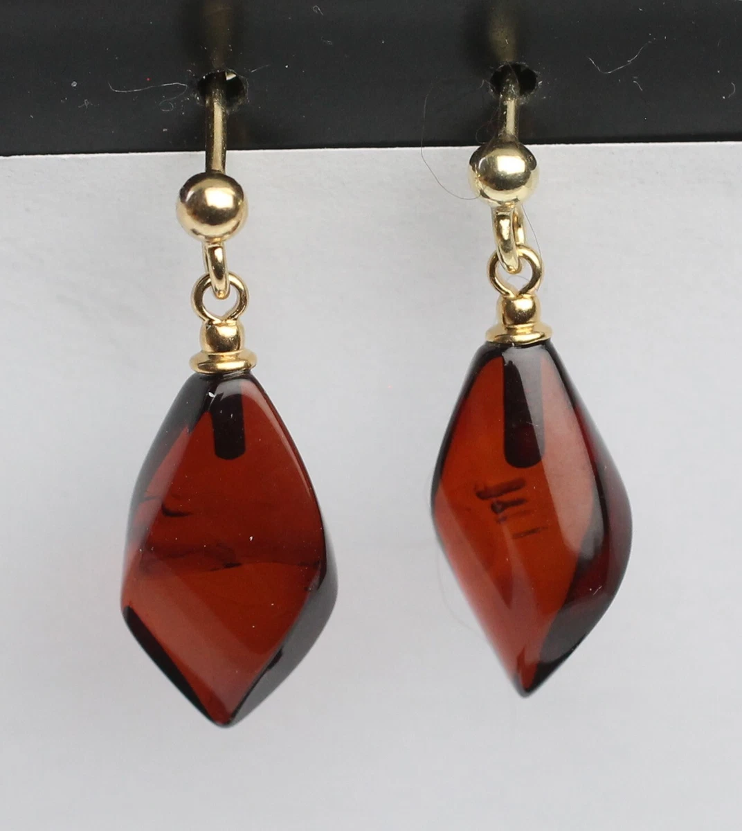 Cherry on sale amber earrings