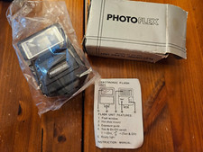 PhotoFlex Electronic Flash Unit with box and instructions