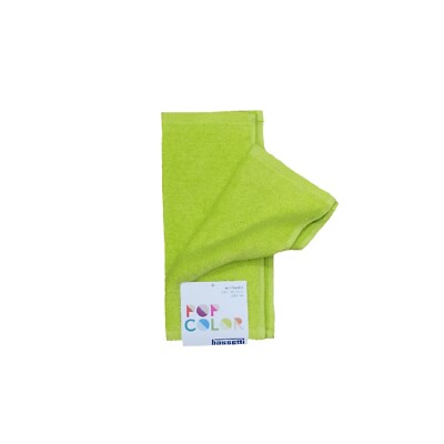 Set 2 Lavette In Spugna Di Cotone Bassetti 30x30 Cm - Colore Lime, Assorbenti E Morbide - Foto 3