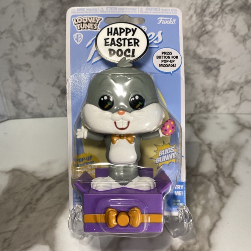 Funko Popsies: Looney Tunes - 5" Bugs Bunny Easter Pop Up Toy "Happy Easter Doc"