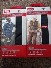 Wrangler Thermal Top & Bottom Men’s Black Size 2XL NIP *