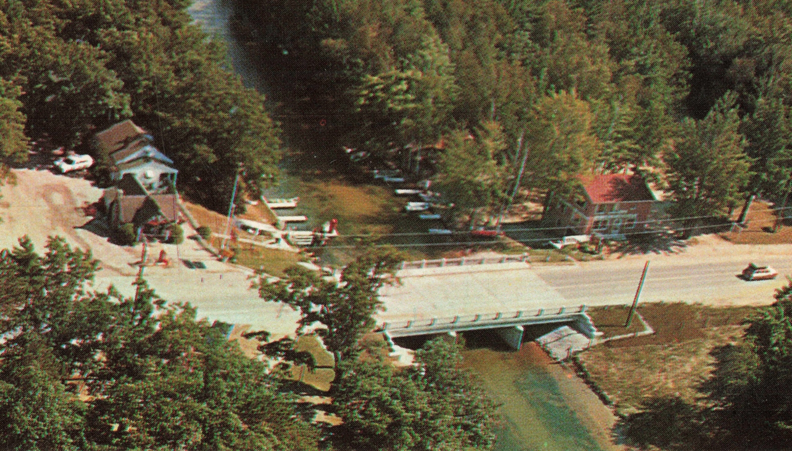 NW Honor Frankfort Empire MI GAS STATIONS & CANOE RENTALS M22 Platte