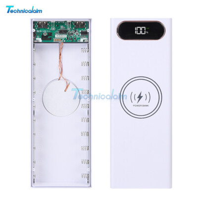 Power Bank Case DIY Kits 10W/22.5W Fast Charging Can Hold 10*18650 Battery