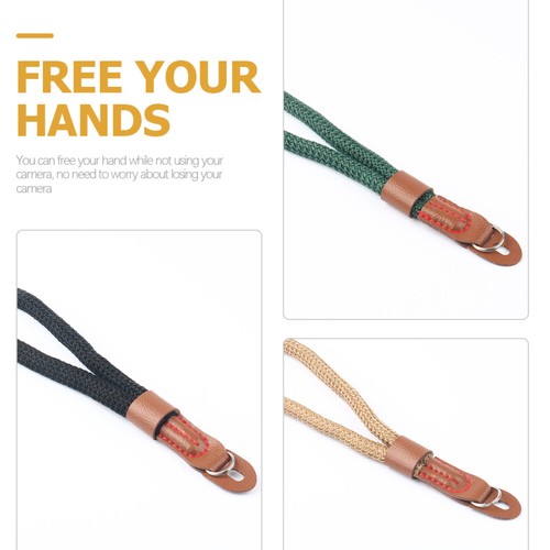 3 Pcs Kamera-Armband Fräulein Mann Kameragurt Handgelenk Umhängeband Für - 第 11/12 張圖片
