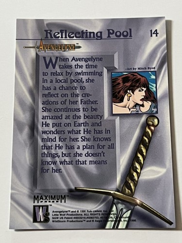 Avengelyne Reflecting Pool 14 Wildstorm Maximum Press 1996 NM / MT 8.5+ Series 1 - Picture 10 of 16
