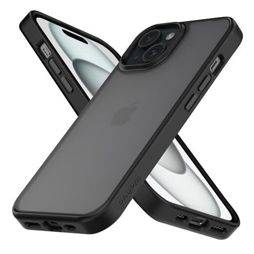 Designed for iPhone 15 Case, 4FT Military Grade Drop Black-image
