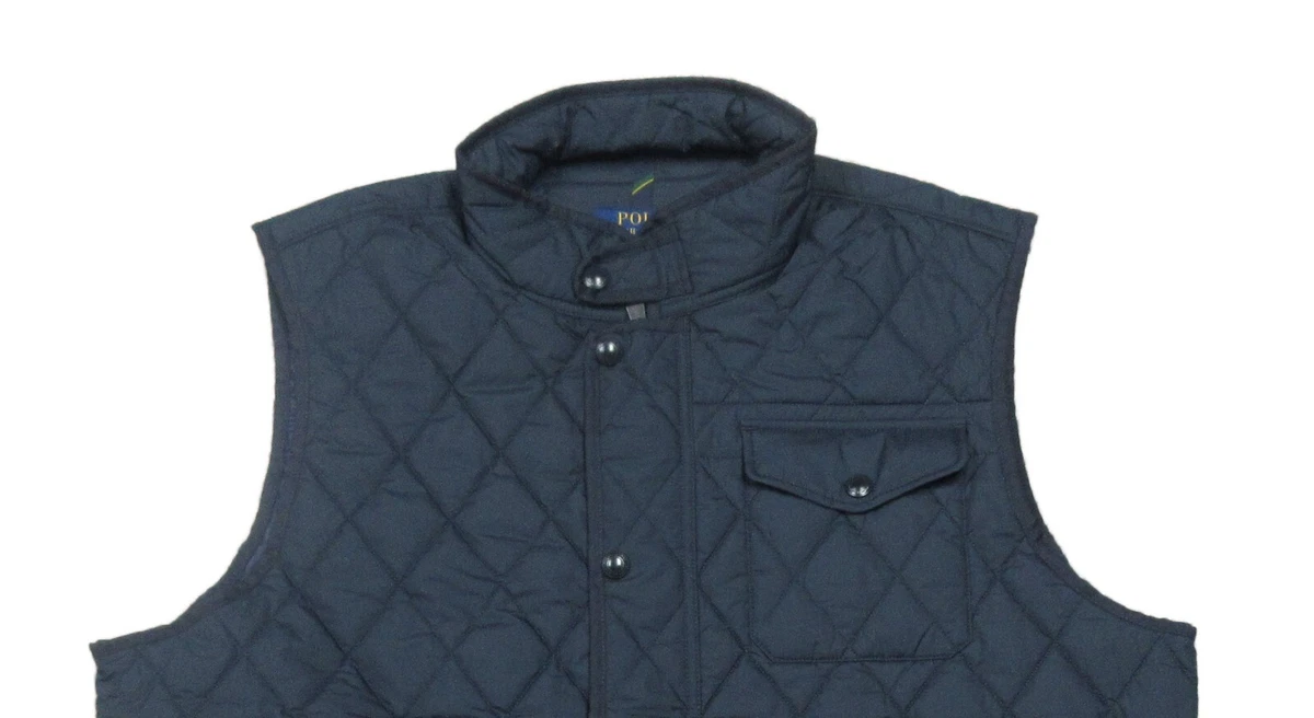 Polo ralph lauren hotsell men's iconic quilted vest