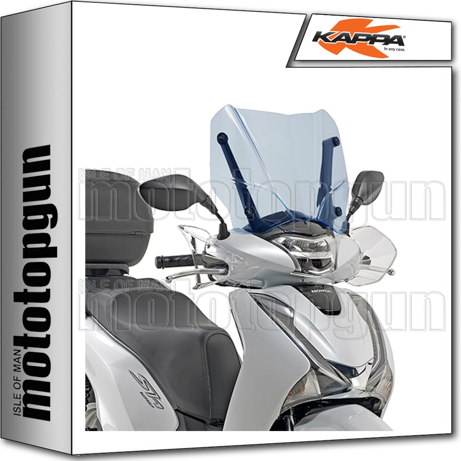 Pare-Brise Avec Supports Givi 1117A +A1117A Honda Sh 125i