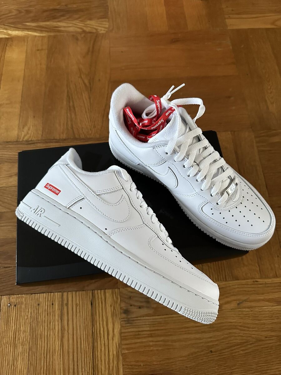 Nike Air Force 1 Low x Supreme White (CU9225-100) Men's Size 4-12 NEW