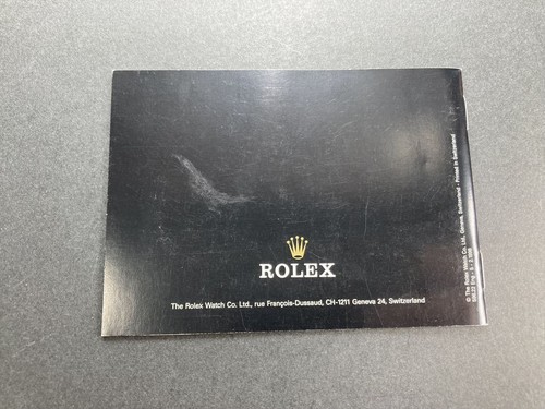 Folleto Rolex Cosmograph Daytona 1998 genuino inglés #753 - Imagen 2 de 4