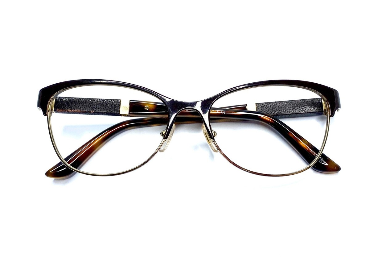 Versace Sunglasses Cat Eye Tortoise Frame Gold Medusa Face Logo w/ Brown Lenses Versace Gold & Brown Tortoise Cat Eye Glasses Medusa Italy  main image 3