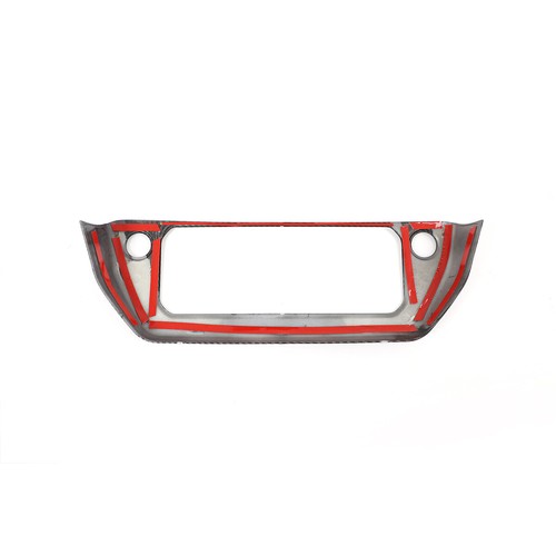 ABS Carbon Center Air Condition Switch Button Trim For Land Rover Defender20 -21 - Foto 12 di 12