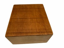 Figured Spanish Cedar 8x 8x 2- Woodturning Bowl Blank
