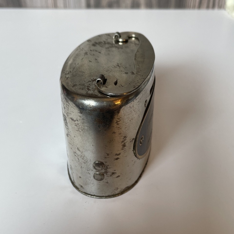 The Tucker County Bank Metal PIGGY BANK No Key Parsons, West Virginia