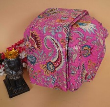 Bohemian soft printed quilt Mukut print cotton blankets lightweight comforter.