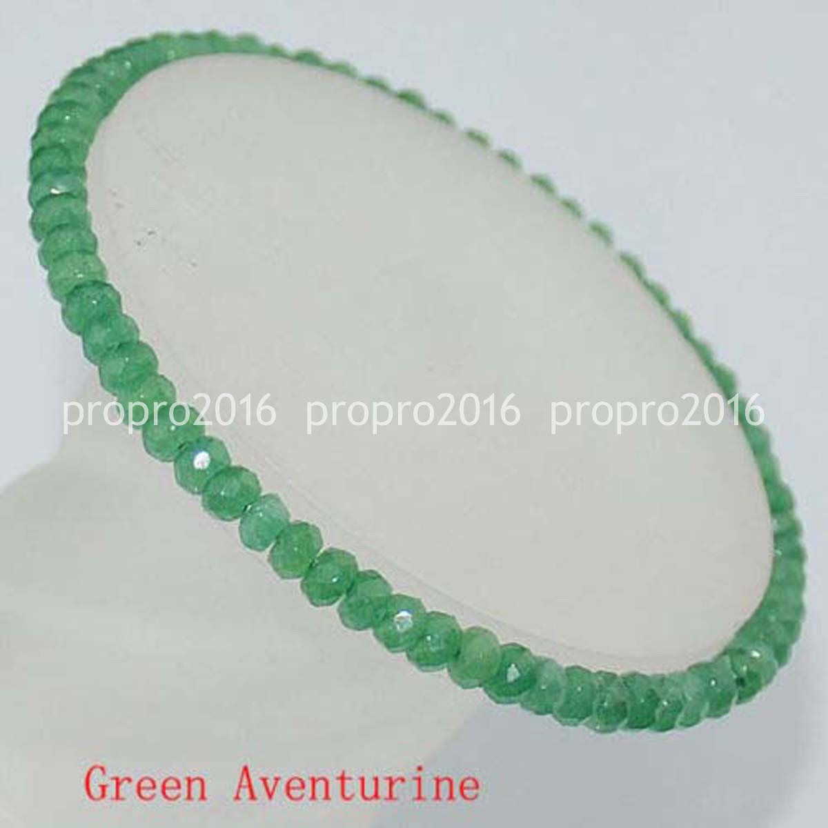 2x4mm Faceted Natural Green Aventurine Rondelle Abacus Gems