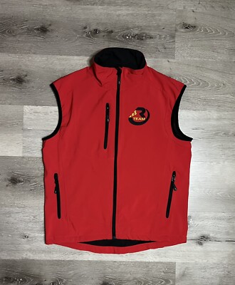 Ralliart Zip Vest Off Road Team Italy mitsubishi Jacket Italia