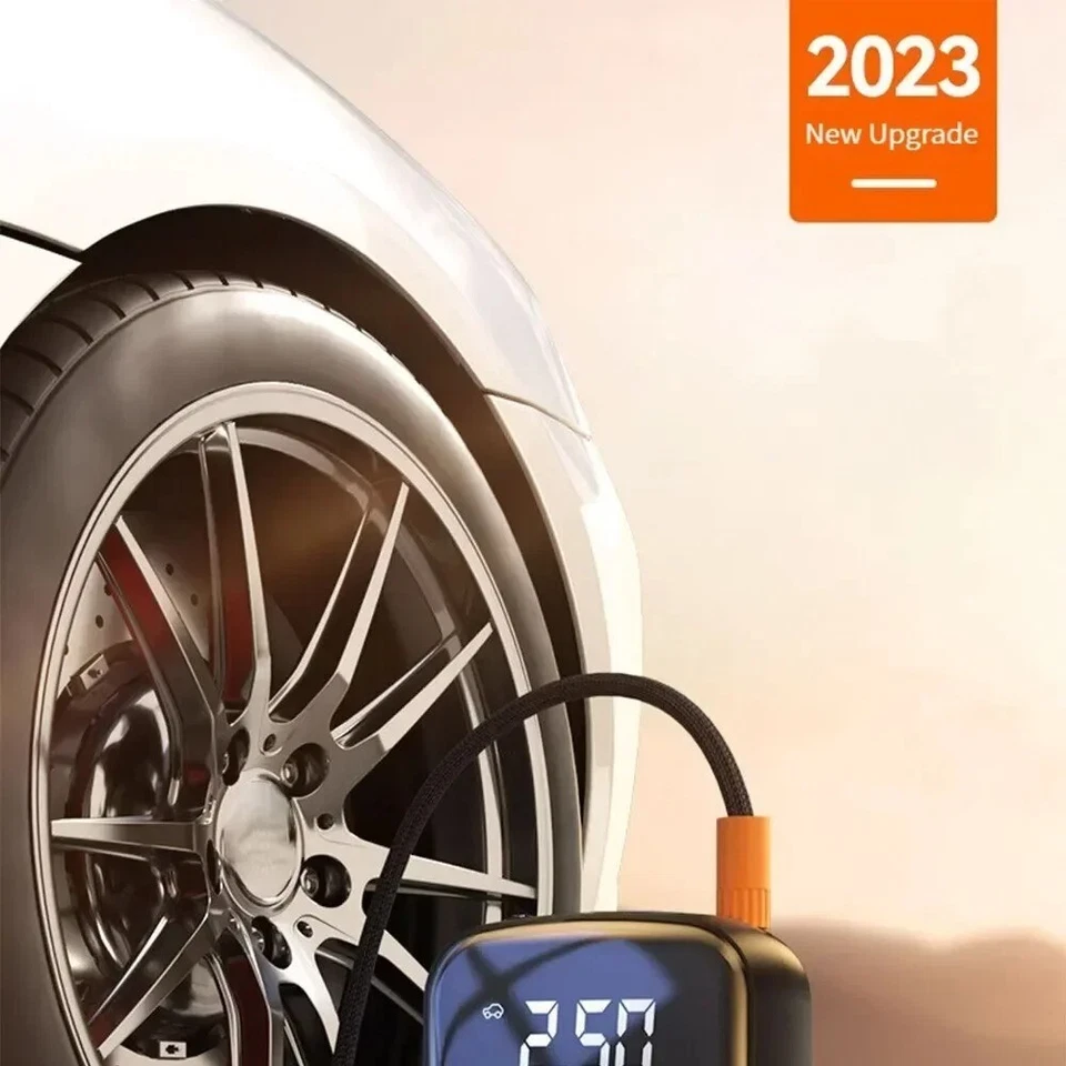 150PSI Wireless Car Air Compressor Pump Inflator Electric Tire Pump Motorcycle - Image 2 of 4