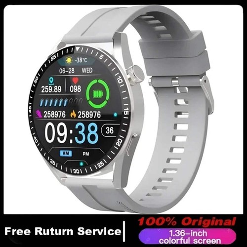 New GPS Smart Watch GT4 for Men Women AMOLED 360*360 HD Screen Heart Rate DIY Fa - Picture 33 of 36