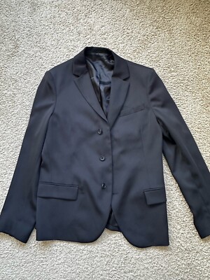 Ermanno Scervino Black 3 Button Suit Jacket New with tag- Men's Size 50 IT/40 US