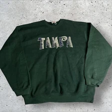 RARE 90s Vintage Wilson Tampa Graphic Tee XL Tampa Florida Y2K Retro Streetwear