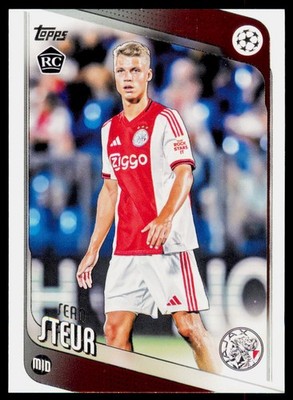 2025-26 Topps UEFA Club Competitions Sean Steur 43 RC Ajax