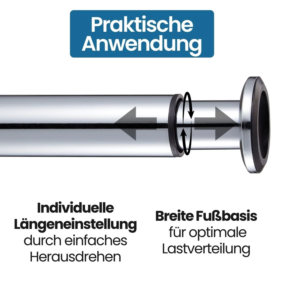 4x Möbelfüße verstellbar Metall rund Ø38mm Bettfüße Sockelfüße Sofafuß Couchfuß - Bild 3 von 4