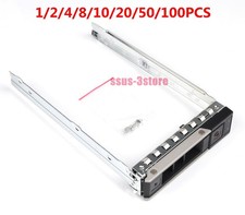 Lot X7K8W 3.5" 14th SAS SATA HDD Tray Caddy R340 R440 R540 R640 R740 R940 R7415