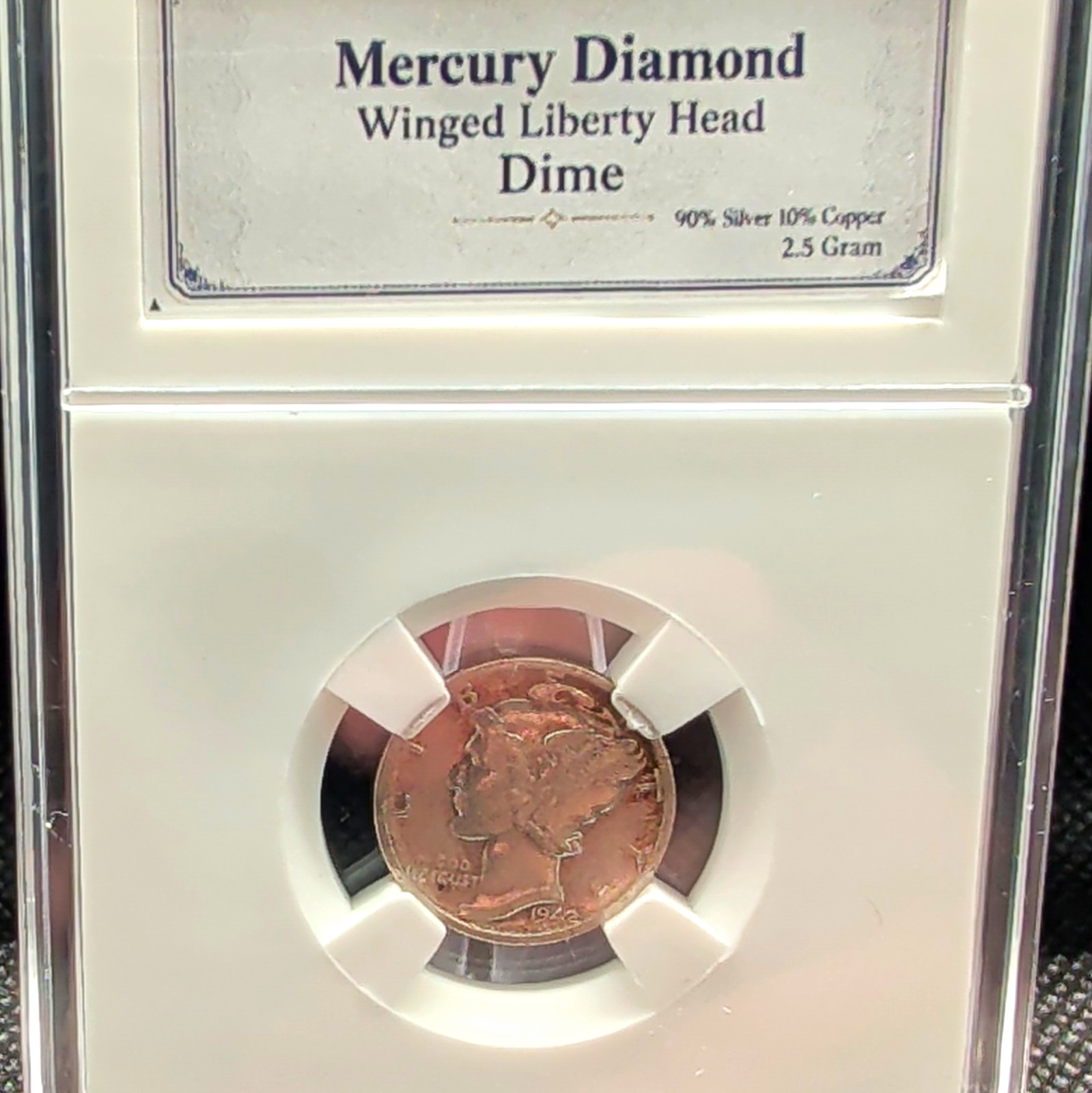 1942 Mercury Winged Liberty Head Dime 10C KM#140 90% Silver Business Strike