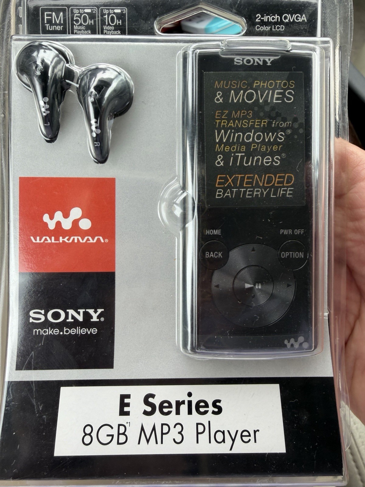 8gb E Series Nwz-e354mbc2 Fm Tuner New Old Stock