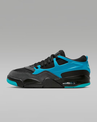 Jordan Air 4 RM Herrenschuhe in Schwarz und Blau