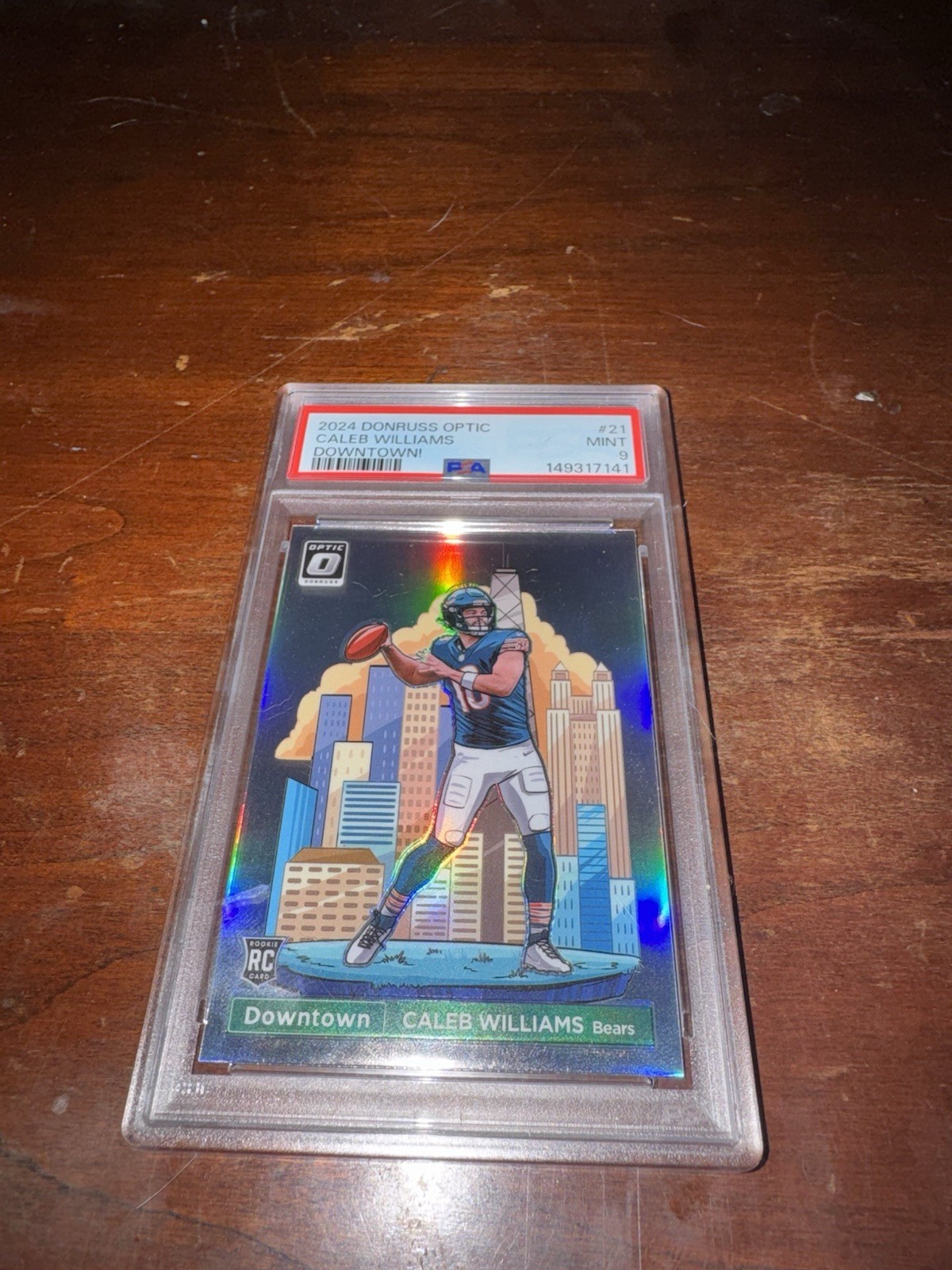 2024 Panini Donruss - Downtown! Caleb Williams #21 (RC)