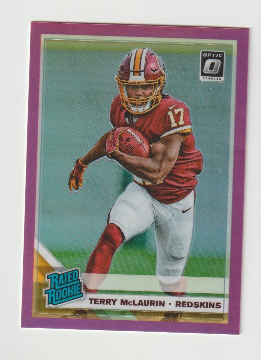 2019 Donruss Optic Terry McLaurin RC Pink Prizm Redskins #179 *BCGUYS*