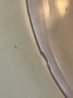 Vtg Pink Depression Glass Knife 9” Flower Handle Etched “Small” Pat .D. # 112059 — photo 2