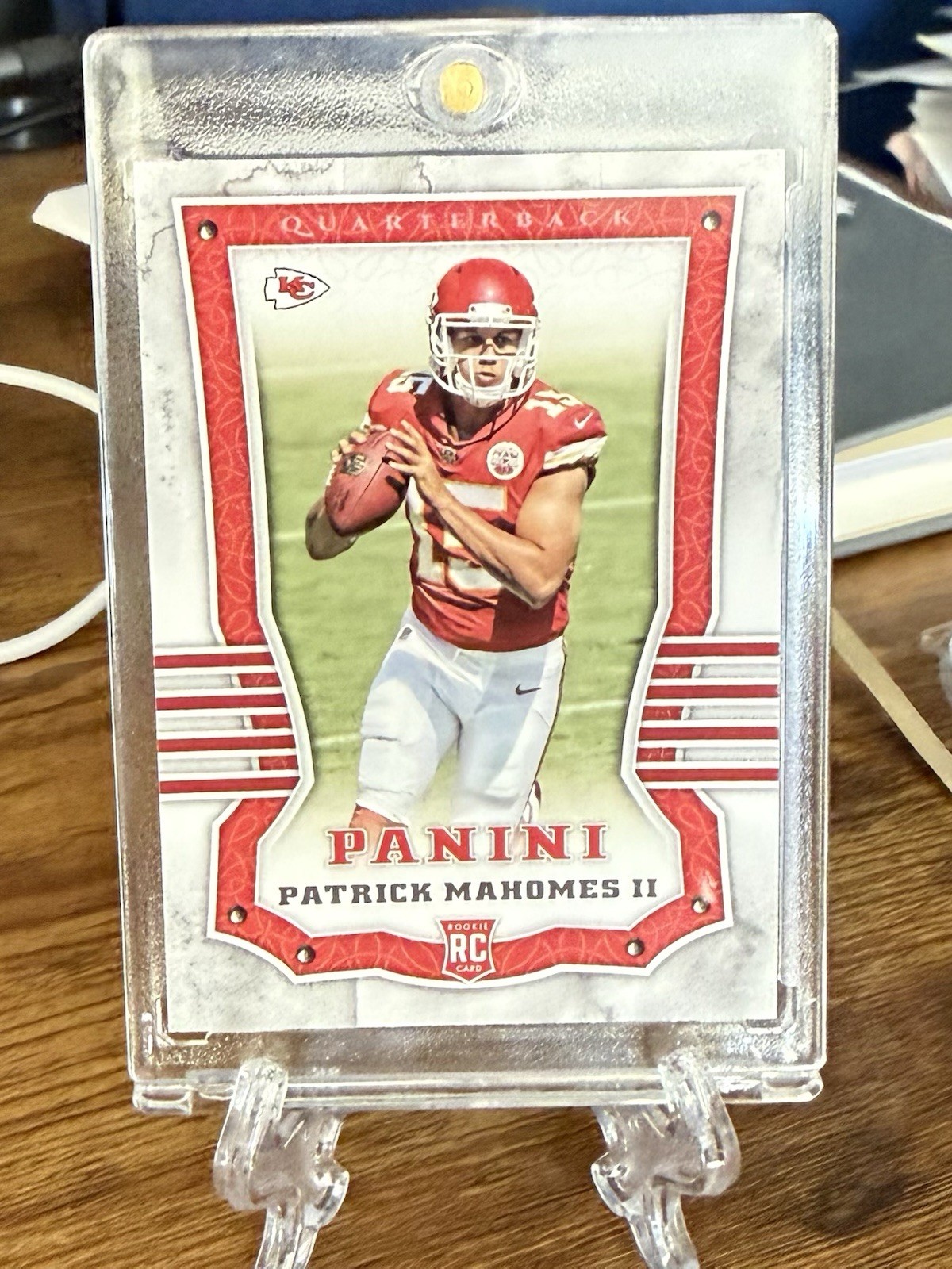 2017 Panini - Rookies Patrick Mahomes II #104 (RC)