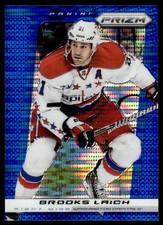2013-14 Panini Prizm Prizms Blue Pulsar Brooks Laich Washington Capitals #106