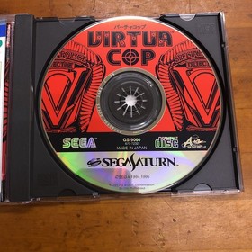 Sega Saturn Virtua Cop in good condition