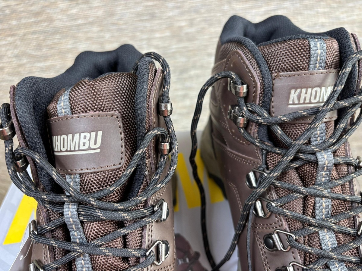 Khombu Kenny Waterproof Hiking Boots Mens 13 Brown New Leather Upper 1250-903 Khombu Men main image 2