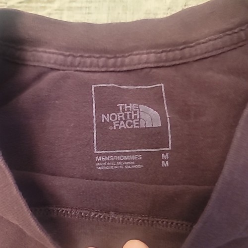 The North Face Tee T-Shirt Men's Front/Back Graphics Maroon Sz Medium - Picture 5 of 5