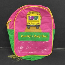 Barney And Baby Bop Back Pack The Lyons Group Pre Owned Damaged Vintage 1992