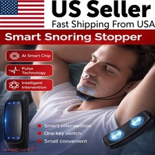 Smart Snoring Stopper Sleep Aid Anti Snoring Chin Device Muscle Tightening US