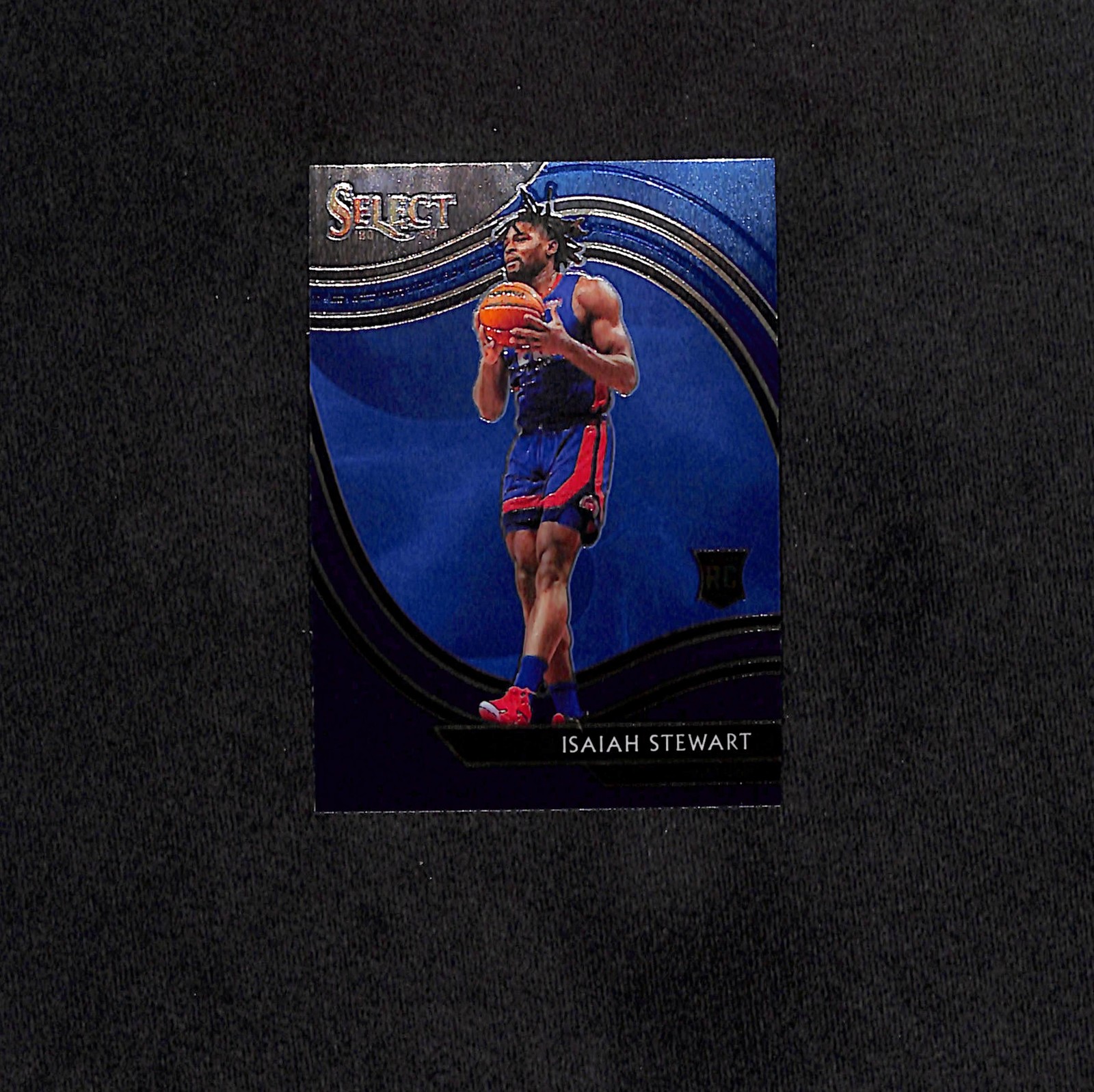 Isaiah Stewart 2020-21 Panini Select - Blue #285 Detroit Pistons RC