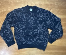 Disney Sweater Mickey All Over Print Youth Unisex Size 11/12