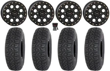 System 3 SB-7 15" Wheels Bk (5+2) 33" Chicane LT Tires Ranger XP 9/1K