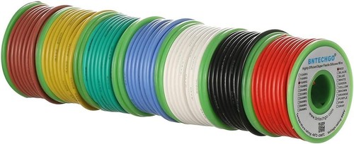 16 Gauge Silicone Wire Kit 7 Color Each 25 ft Flexible 16 AWG Stranded Tinned... - Picture 2 of 4