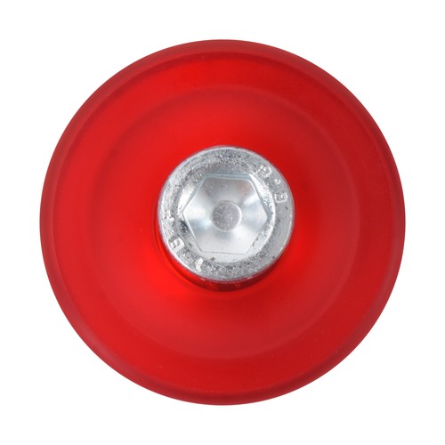 2x Protectores de Motor Barras de Choques 12mm Extremo Bolas Protector Rojo Para Harley - Imagen 15 de 17